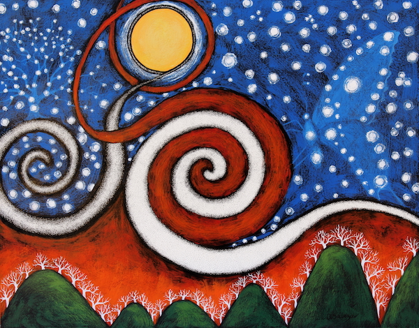 Whimsical Inner Landscape Archival Prints