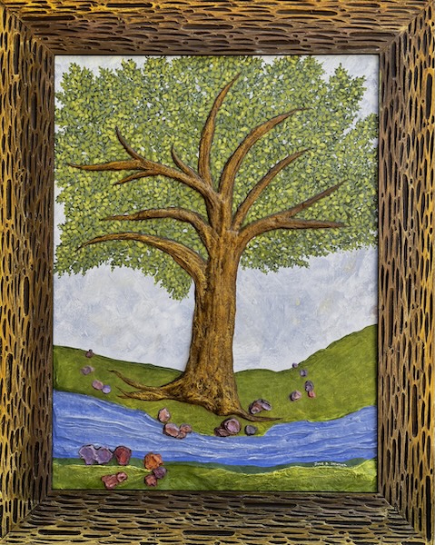 Sacred Ground Original Mixed Media Painting