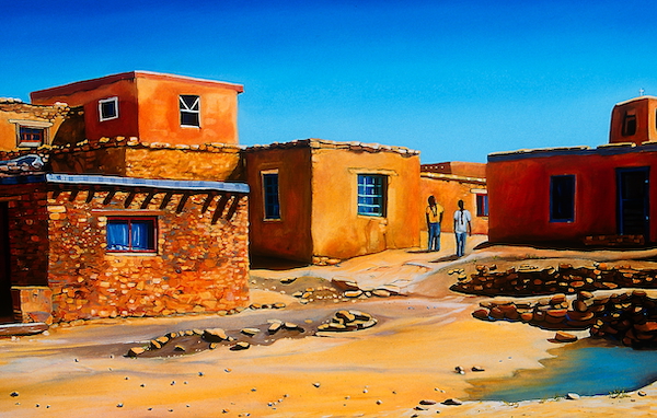 The Meeting Archival Print