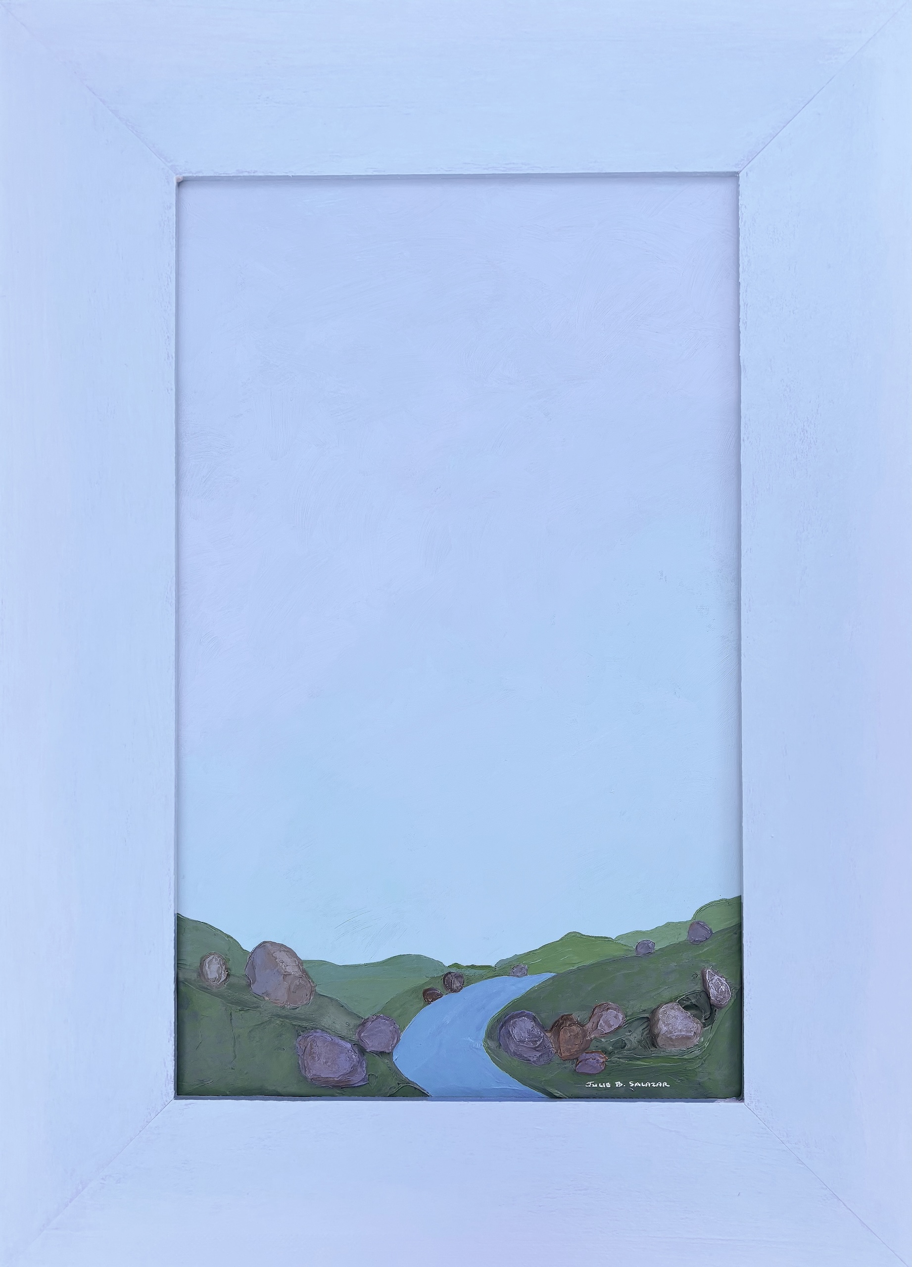 A Gentle Way 3 Original Acrylic Painting